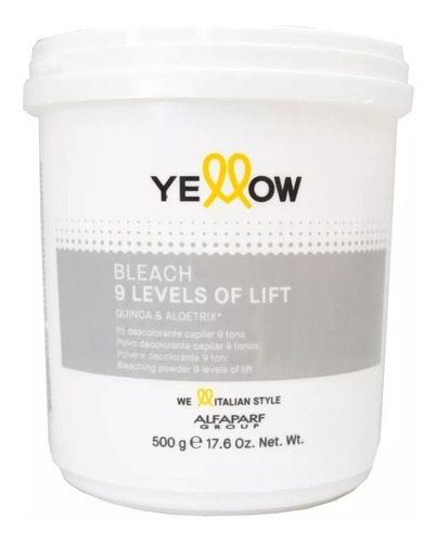 Decolorante Yellow 9 Tonos 500g - g a $156