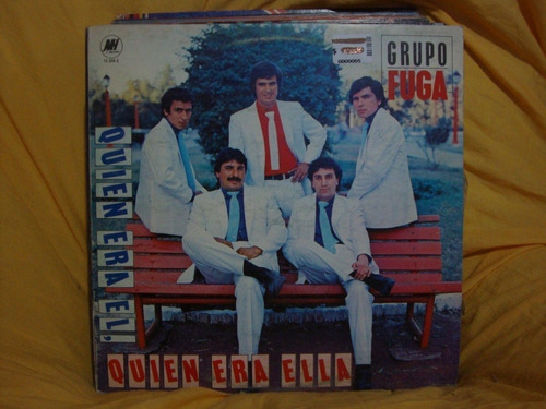 Vinilo Grupo Fuga Quien Era El Quien Era Ella A C4