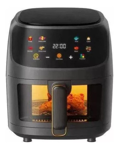 Freidora De Aire Digital 8 Litros Sin Aceite Air Fryer