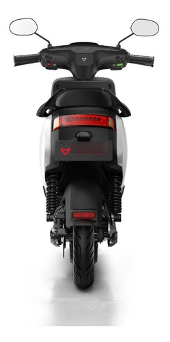 Imagen 3 de 5 de Moto Scooter Eléctrica Nuuv M+sport Blanco- Niu No Sunra