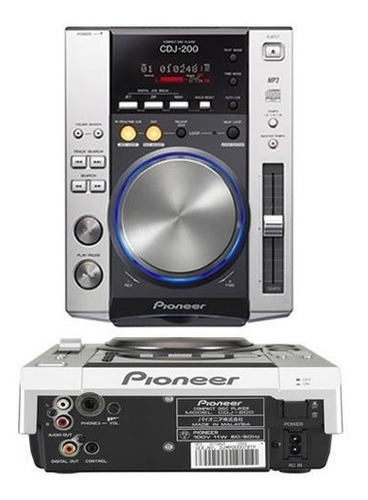 Par Cdj Pioneer 200 + Mixer Behringer Djx 700