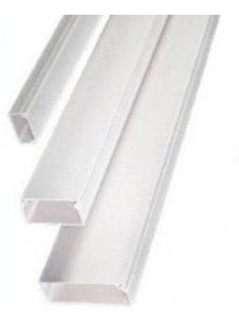 Canaleta Decorativa Blanca 50mmx25mmx2mtrs Sin Adhesivo