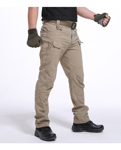 Pantalones De Hombre Ropa De Trabajo Táctica Militar Suelta