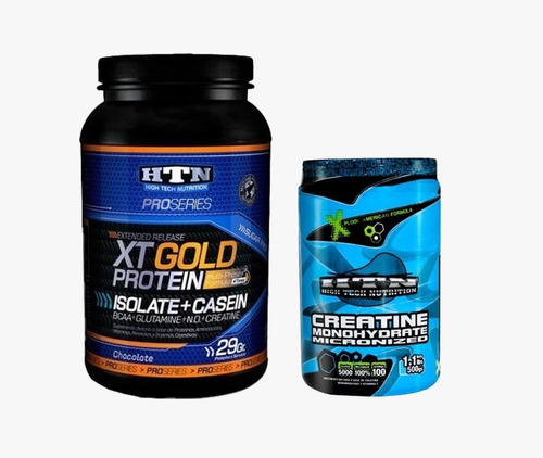 Combo Xt Gold 2lbs + Creatina 500 Gr Htn - Envio Gratis