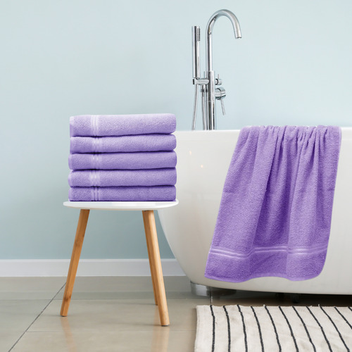 Toalla De Baño Completo 100% Algodón. 130 X 70 Cm 6 piezas.