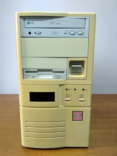 Super Config Pc Antigo: 233mmx - Com Defeito (travando)