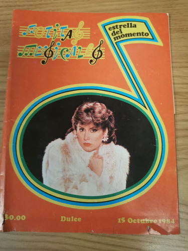 Revista Notitas Musicales Dulce 15 De Octubre Del 84