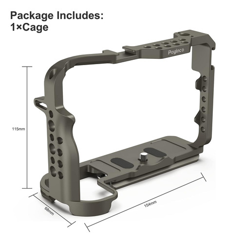 Poyincor5 R5 C R6 Cage For Canon R5 R6 R5 C, Stabilizer