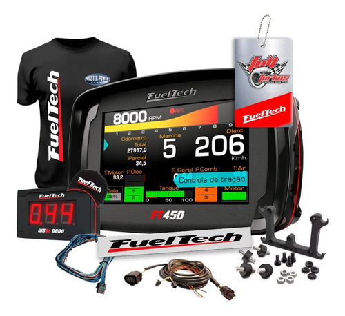 Fueltch Ft450 + Wideband Nano S/ Sonda + Ultra Brindes