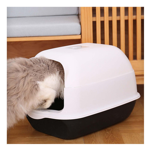 Caja De Arena Para Gatos Grande, Suministros De