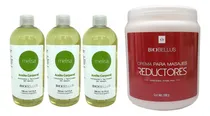Comprar 3 Aceite De Melisa 500ml + Crema Reductores 1kg Biobellus