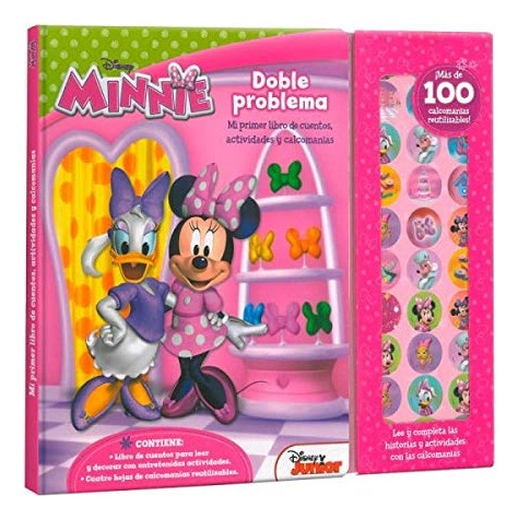 Mi Primer Libro Minnie - Doble Problema - Mas De 100 Sticker