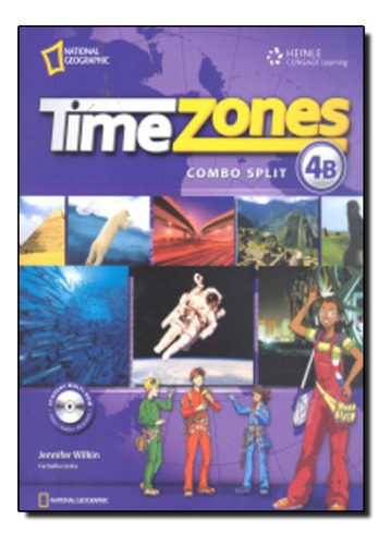 Livro Time Zones Students Book Combo Split 4b