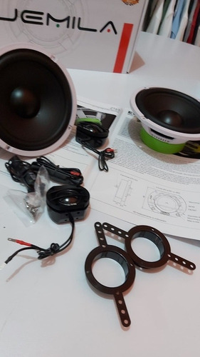 Set Medios 2 Vías 6.5 Esb Duemila 2.6k2 Hertz Morel Jl Audio