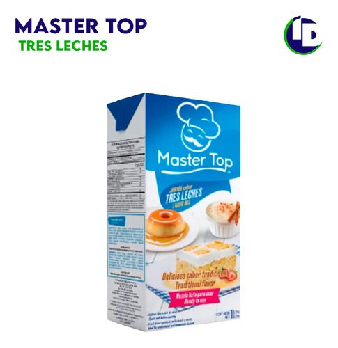 Base Para Tres Leches Mastertop Caja De 12 Unidades