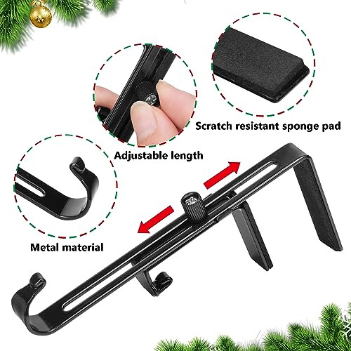 6 Pcs Soportes Calcetines De Navidad Chimenea, Ganchos ...