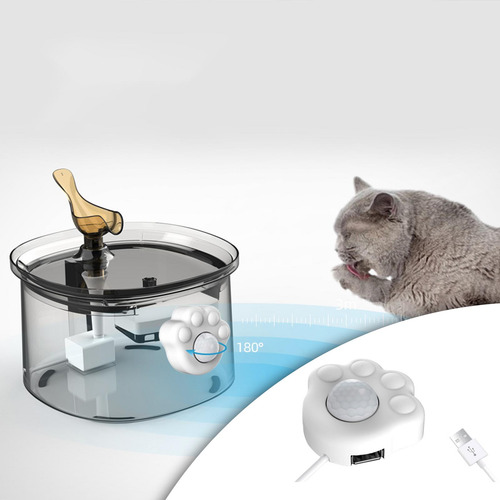 Interruptor De Sensor, Fuente, Gato Y Mascota, Automático Pa