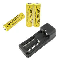 Comprar 3 Baterías De Litio 18650 Recargables 3.7v 9800mah +cargador