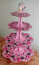 Comprar 1 Portacupcake Fibrofacil Minnie Mouse Personalizado