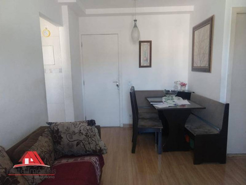 Apartamento Com 2 Quartos Amplos Em Condomínio Fechado Cg/ Rj - Ap0007