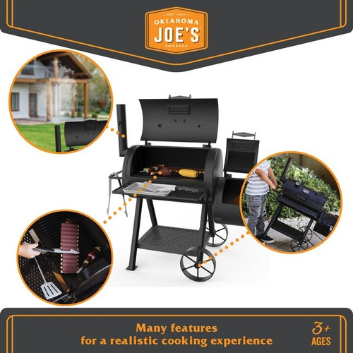 Asador De Juguete Con Accesorios