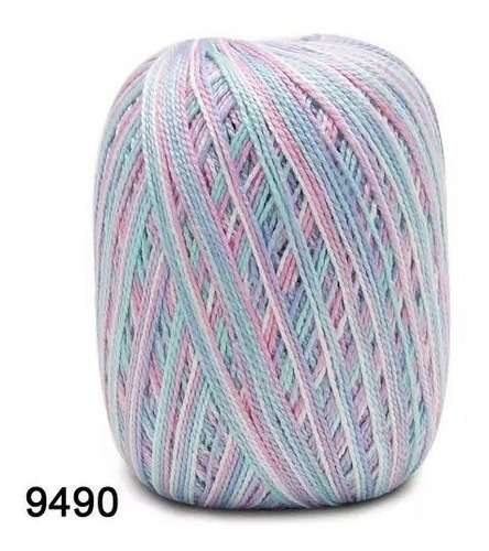 Linha Anne 250 Metros Circulo Para Crochê Amigurumi Tricô Cor Sereia - 9490