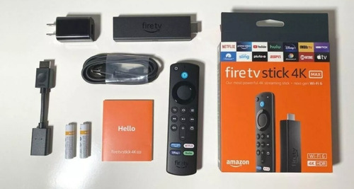 Fire Tv Stick 4k Max 2023 8gb Negro Con 2gb De Memoria Ram Negro De Voz