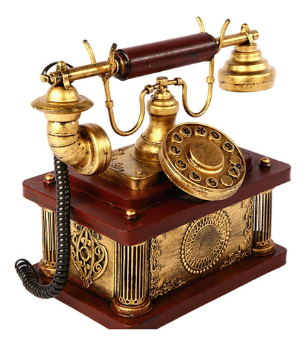 Modelo De Teléfono Antiguo Hecho A Mano Decoración Del 