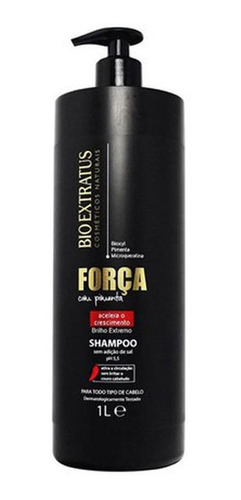 Bio Extratus Shampoo Força Com Pimenta 1l