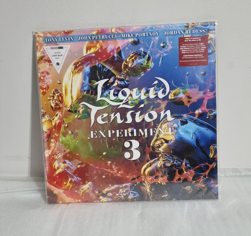 Liquid Tension Experiment - 3 02lps + Cd Lacrado Colorido