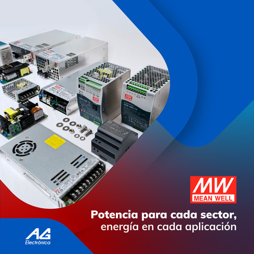 Fuente Open Frame Medico 360w 12v/30a Mean Well Lop-600-12