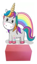 Comprar Alcancia Centro De Mesa O Recuerdo Unicornio Arcoiris Unicornio Arcoíris Rosa
