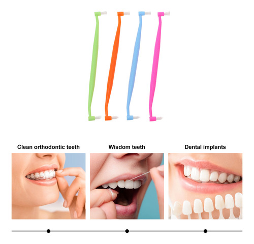 Cepillo De Dientes Portátil De 4 Piezas, Cepillo De Dientes