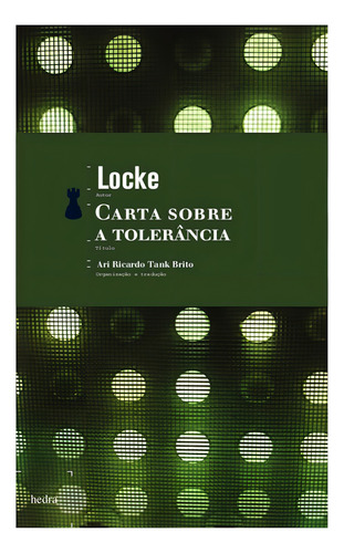 Carta sobre a tolerância, de Locke, John. Editorial Editora Hedra, capa mole em português, 2007