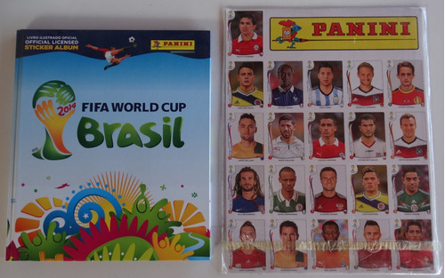 Álbum Copa 2014 + Kit Atualização Panini Completo Capa Dura