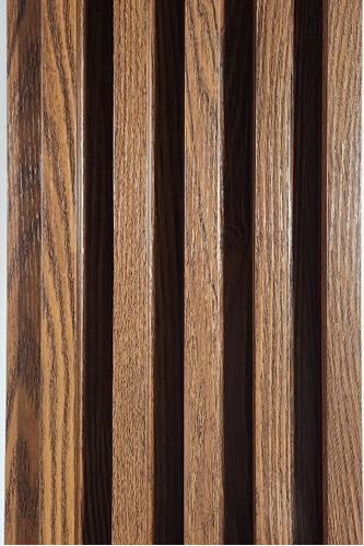 Wall Panel Pvc Decorativo 21 X 2 X 290 Cm Madera Cacao Tex