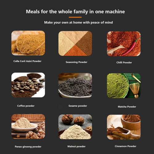 Molinillo De Café, Para Moler Soja, Nueces, Especias, Etc.