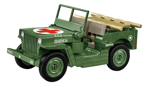Colección Histórica De Cobi Jeep Willys Mb De La Segunda Gue