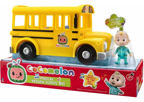 Cocomelon Autobus & Figura De Jj Con Sonidos Originales