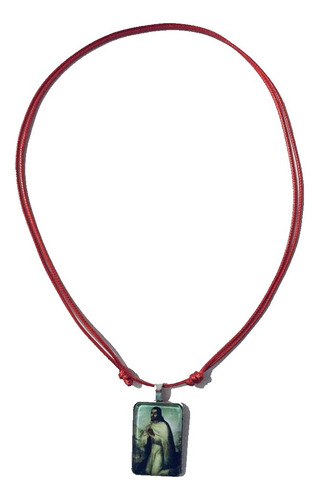 30 Collar Rojo Proteccion San Juan Diego (cr48)