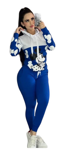 Conjunto Deportivo Estampado Mickey, Dama