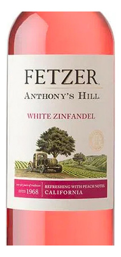 Vino Rosado Fetzer White Zinfandel 750 Ml