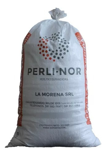 Bolson De Perlita Agricola 120l Dm3 Grano Grueso