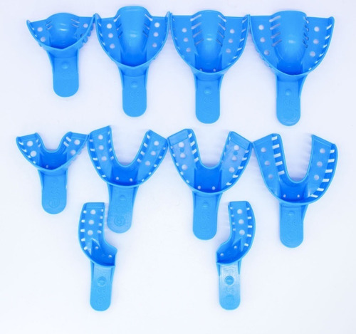 Cubeta Plastica Para Impresion Dental (par)