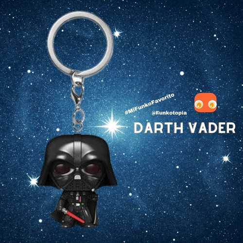 Imagen 4 de 4 de Llavero Funko Pop: Star Wars Clásicos - Darth Vader