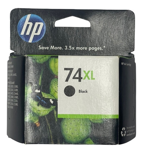 Cartucho Hp 74xl Negro Original