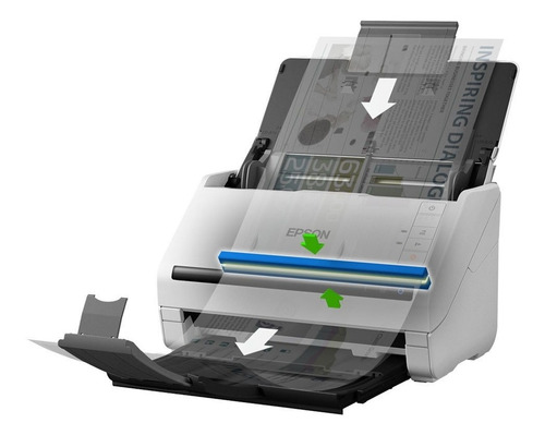 Imagen 1 de 7 de Escáner Vertical Epson Ds-530 Nueva Version Adf 50 Hojas