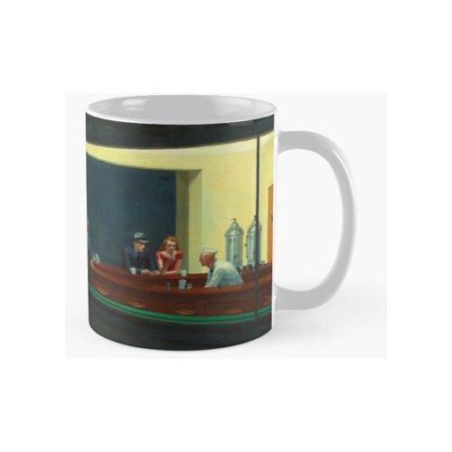 Taza Nighthawks En Phillies - Edward Hopper Calidad Premium