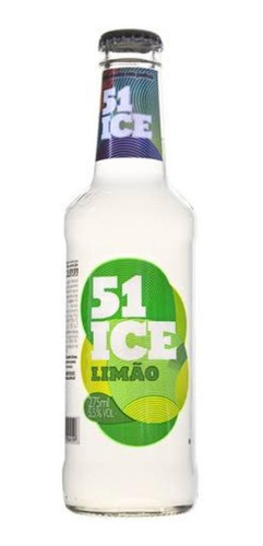 Bebida Mista Ice 51 Sabor Limão Vidro 275ml 