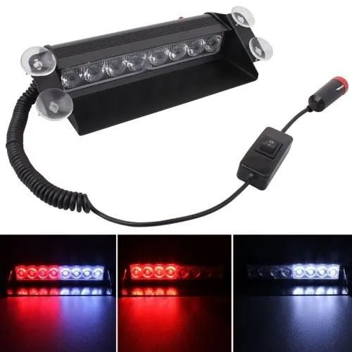 RD MSVV Light-MSV 8+3 LED luz de Alerta Road Flares Luz de Advertencia Intermitente, Luz de Advertencia de Seguridad en la Carretera Bengala Intermitente Luz de